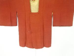 アンティーク　手織り紬道行コート